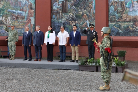 Convoca Secretaría de Educación a fomentar el amor a la patria en Morelos