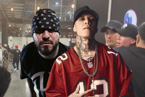 Santa Fe Klan y Dharius protagonizan fuerte enfrentamiento en Monterrey