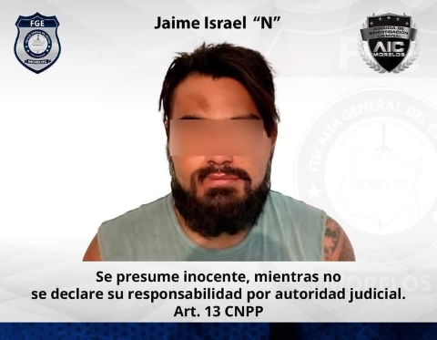 A proceso, individuo acusado de asesinato