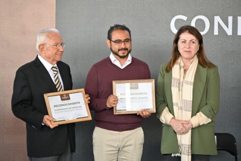 Reconoce Margarita González Saravia compromiso del alcalde de Tepoztlán en materia de prevención y seguridad durante carnaval