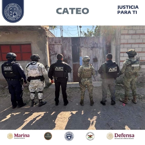 Presuntamente, la vivienda era utilizada para la venta de drogas, seg&uacute;n denuncias recibidas por la Fiscal&iacute;a estatal.