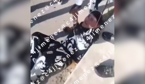 Viral: vecinos de Coacalco desarman y amarran a asaltante con agujetas