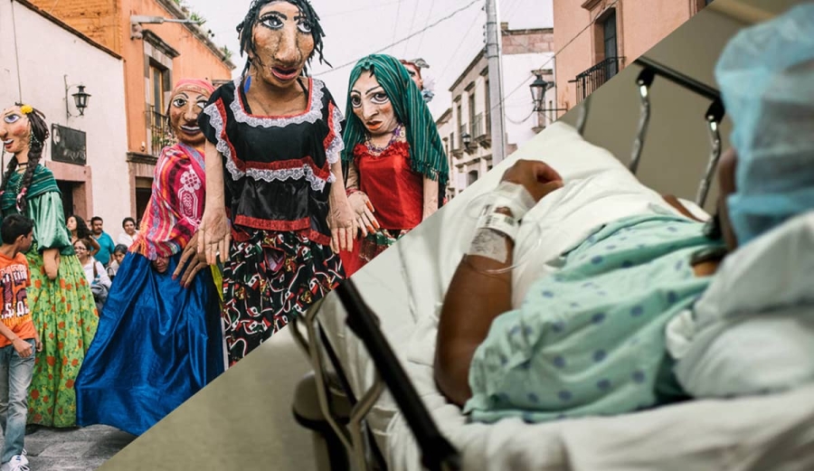 Delicado, el joven herido en la mojiganga de Coatlán