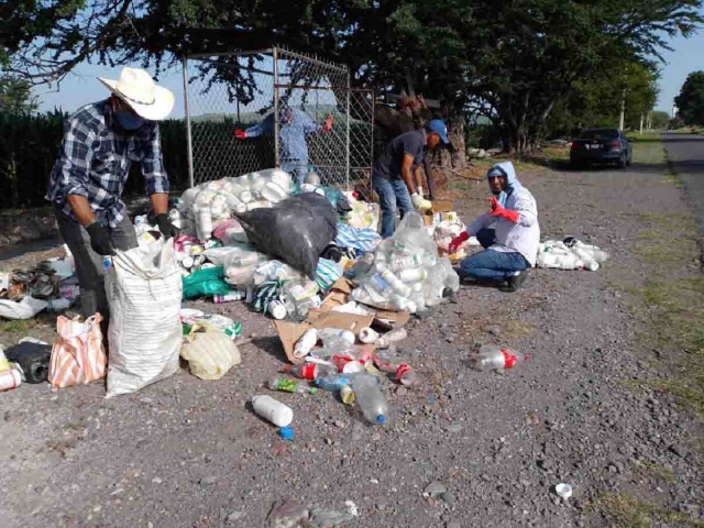 El acopio se realiza para que lo envases no se conviertan en fuente de contaminación.