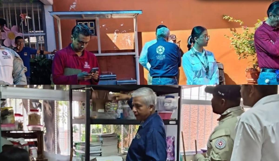 Realizan marcha exploratoria para detectar riesgos en primaria de Mazatepec