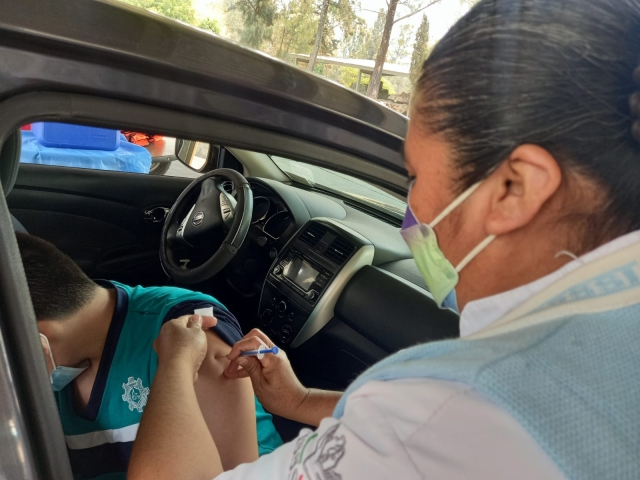 Avanza vacunación contra covid-19 a menores de 12 a 14 años, en Cuernavaca