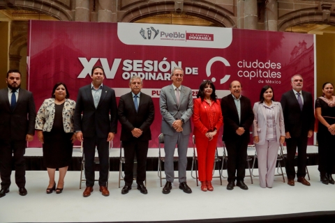 Cuernavaca fortalece vínculos estratégicos en la XV sesión ordinaria de la Asociación de Ciudades Capitales de México
