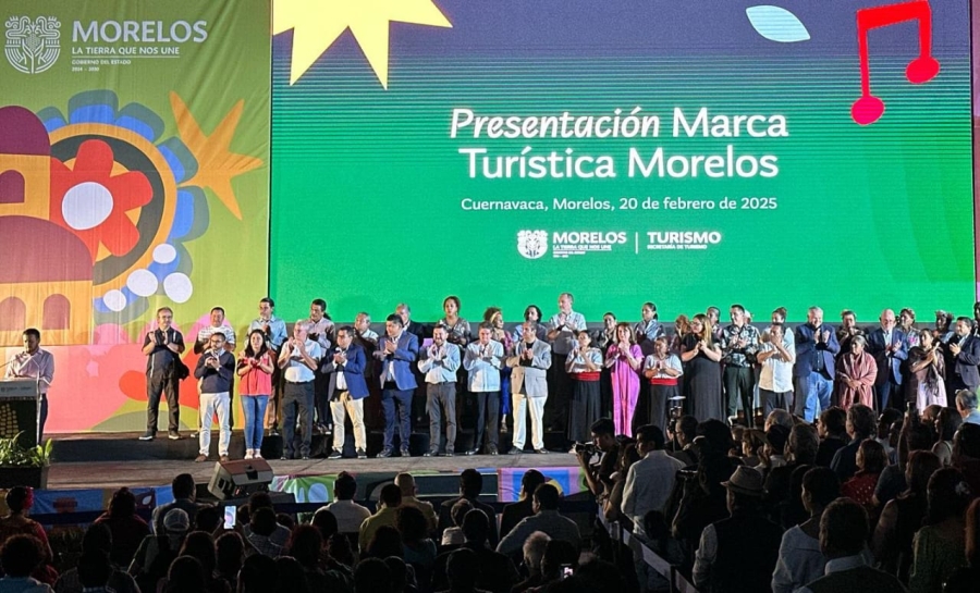 Presenta gobernadora Margarita González Saravia marca turística 'Morelos, la Primavera de México'