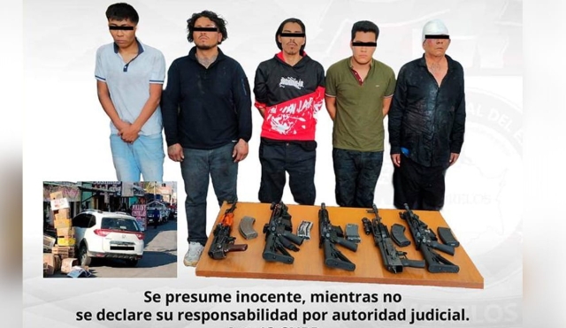 Detienen a 5 implicados en ataque armado en Cereso de Cuautla