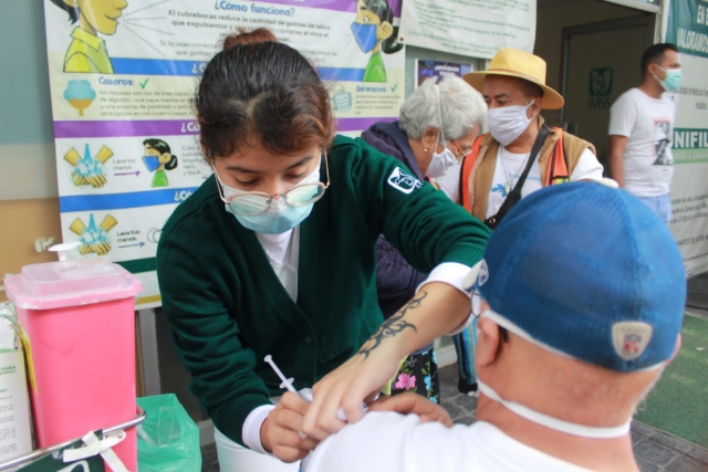 Invita IMSS Morelos a vacunarse contra influenza en puntos itinerantes