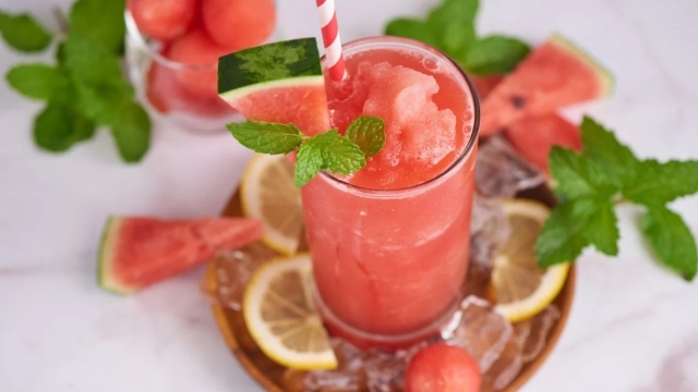 Hidrátate con esta explosión refrescante de sandía y menta