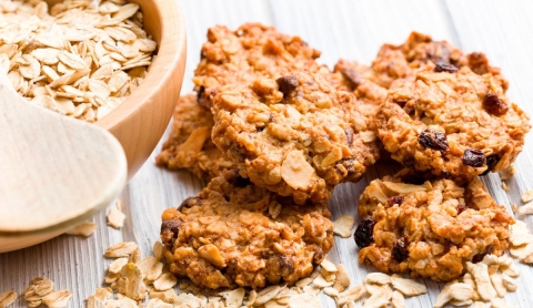 Temporada de lluvias: Prepara deliciosas galletas de avena con pasas en freidora de aire