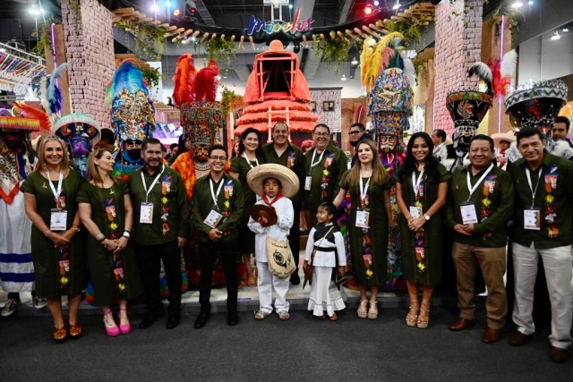 Inaugura gobernador stand &#039;Morelos, La Eterna Primavera&#039; en el Tianguis Turístico México 2023