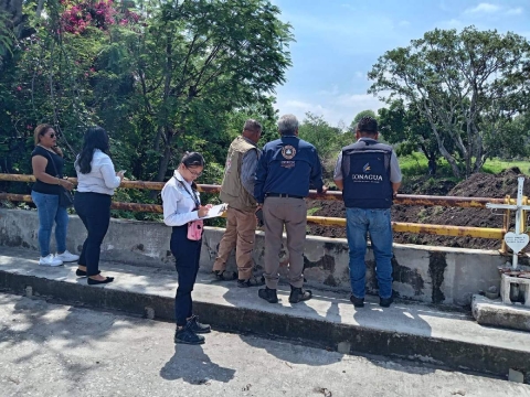 Autoridades de la CEPCM supervisaron los trabajos que se han relazado en el municipio en materia de prevención de contingencias.