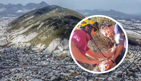 Rescatan a dos senderistas venezolanos con síntomas de deshidratación en el Cerro del Topo Chico