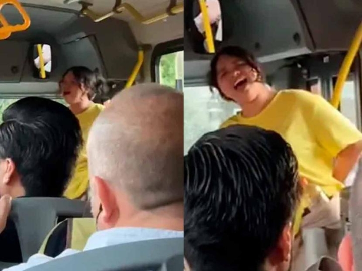 Joven deslumbra con su talento musical en el transporte público; ¡los pasajeros piden más!&quot;