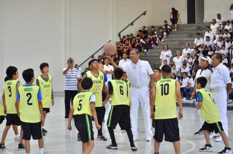 Jojutla fue sede de la inauguración de los juegos deportivos escolares, que se disputan en diferentes municipios del estado.