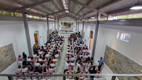 La boda masiva se realizará este viernes 14 de febrero, Día del Amor y la Amistad, a las 10:00 am, en el auditorio de “La Perseverancia”.