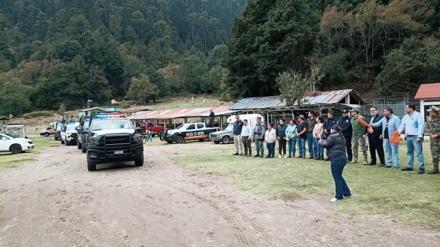 Refuerzan integrantes de la Mesa de Paz y Seguridad acciones en el Parque Nacional Lagunas de Zempoala