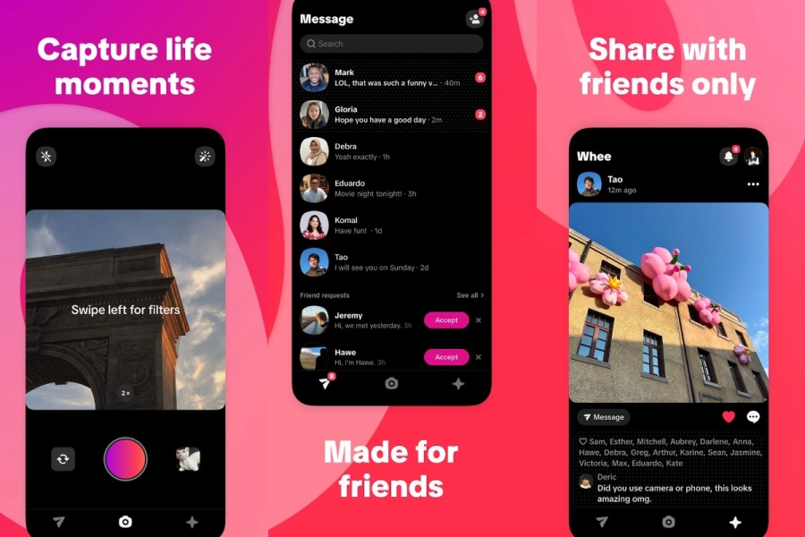 TikTok lanza 'Whee', su nueva red social centrada en la fotografía
