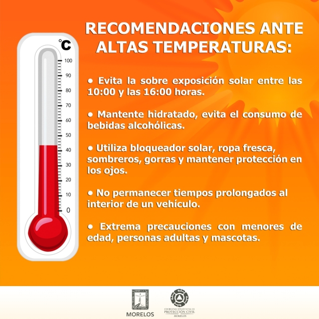 Activa CEPCM alertamiento por altas temperaturas