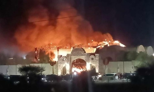 Incendio en una boda en San Miguel de Allende deja cinco heridos