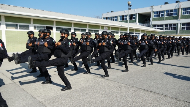 Egresan cadetes del programa de formación inicial para policía preventivo generación 2021-2022