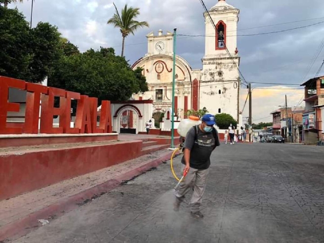 El gobierno municipal refuerzas las acciones preventivas debido al aumento de casos positivos.