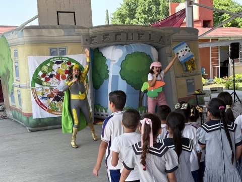   Las campañas de sana alimentación que se hacen en las escuelas deben mantenerse en los hogares y viceversa, estimó el especialista.