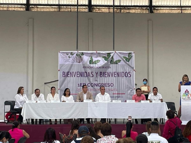 Por primera vez se reunieron asociaciones civiles morelenses en un congreso y la sede fue Jojutla.