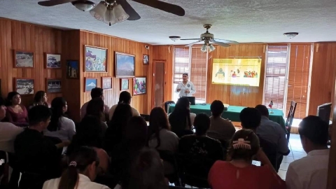 Funcionarios de los municipios de los Altos participaron en la capacitación.