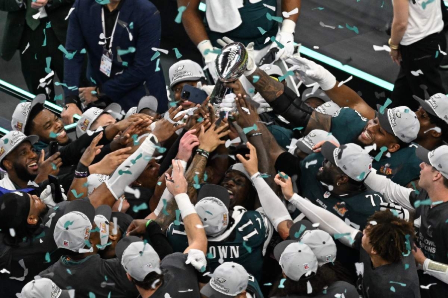Las Águilas de Filadelfia consiguieron su segundo trofeo Vince Lombardi.