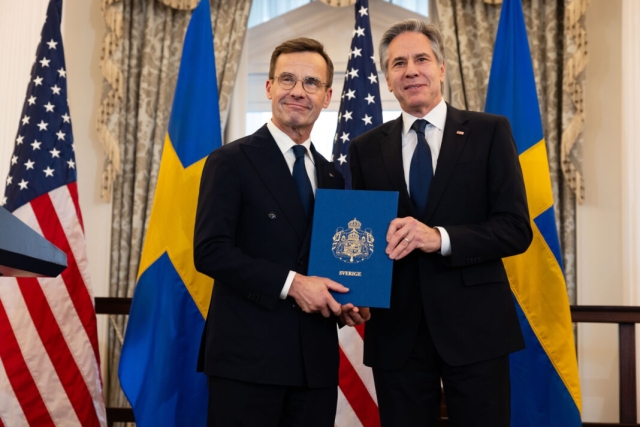Suecia se une a la OTAN como aliado número 32 de la alianza
