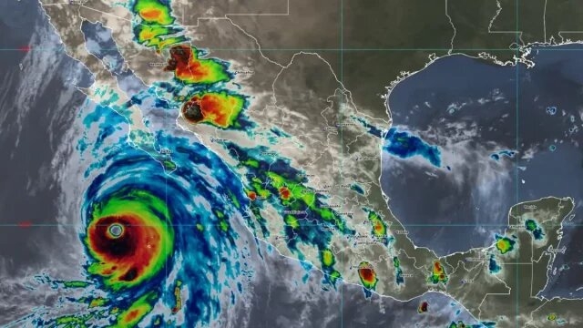 Huracán &#039;Hilary&#039;: Pronostican intensas lluvias en 4 estados