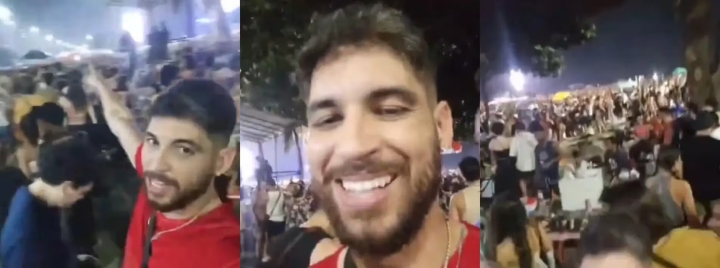 Joven graba su propio asalto tras salir del concierto de Madonna en Brasil