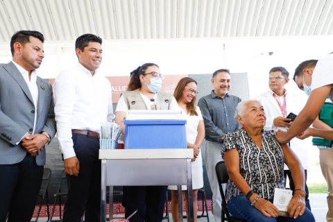 Arranca en Morelos la Campaña de Vacunación Invernal 2025–2026