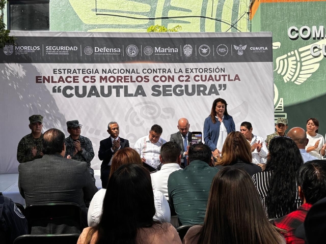 Inaugura gobernadora Margarita González Saravia C2 Cuautla enlazado con C5 Morelos