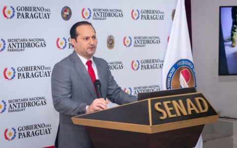 Jalil Rachid, titular de la Secretaría Nacional Antidrogas (Senad).