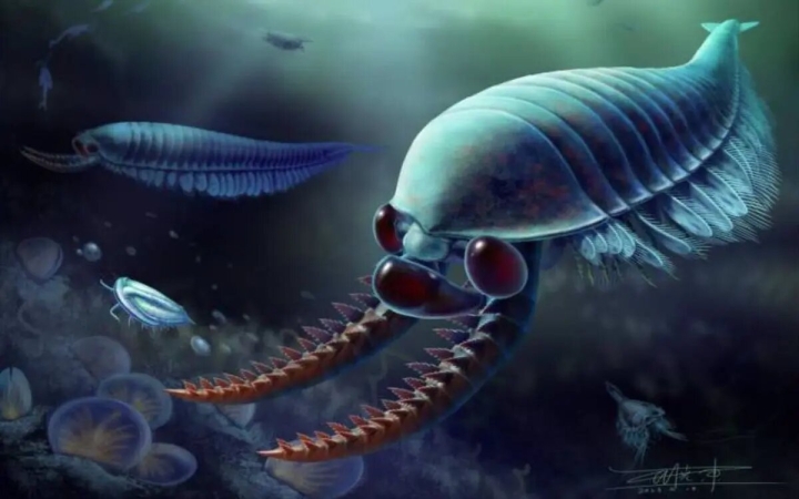 Criatura fósil con tres ojos revela secretos de los artrópodos