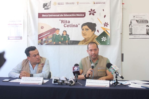 Abraham Eduardo García, responsable de becas de la Secretaría de Bienestar en Morelos, informó que también comenzó la liberación de recursos del programa de continuidad para educación básica. 