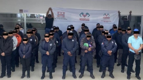 Desmantelan red de extorsión en Chiapas; hay 78 detenidos, incluidos funcionarios y policías