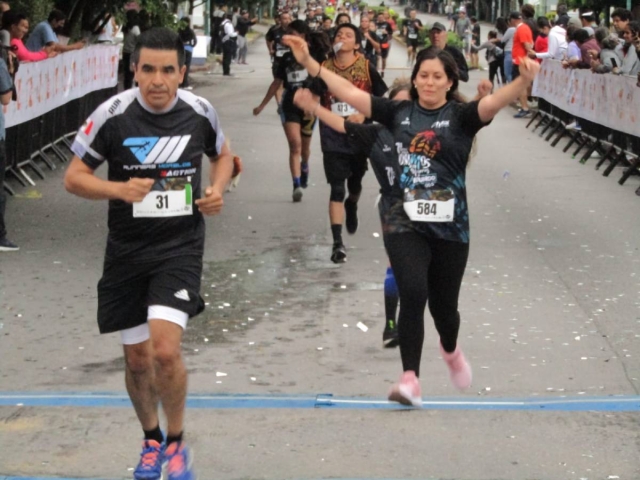 Tras dos años sin que se celebrara la carrera por la pandemia, en este año la séptima edición fue un éxito, con un ambiente cálido entre los participantes.