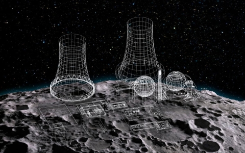 La NASA planea construir reactor nuclear en la Luna