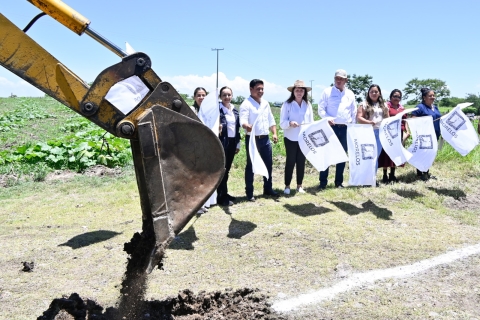 Inicia gobierno de Margarita González Saravia proyectos hídricos en Axochiapan para garantizar acceso equitativo al agua