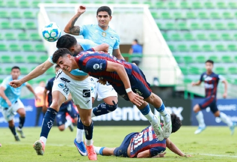 A pesar de que los Potros de Hierro generaron m&aacute;s jugadas de peligro, no lograron concretar ninguna anotaci&oacute;n.