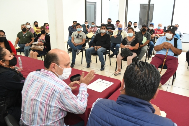 Se reúne alcalde de Cuautla con ayudantes municipales