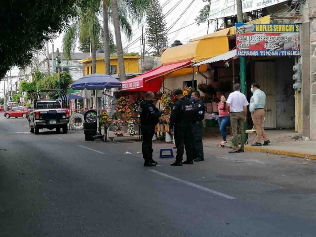   El primer caso ocurrió en Acapantzingo, donde hirieron a la víctima.