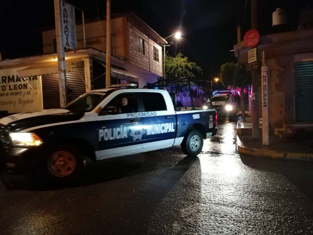 La Policía acordonó el área.