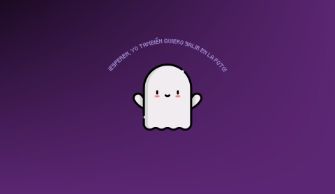 Sorprende &quot;niña fantasma&quot; captada en foto familiar al estilo Studio Ghibli