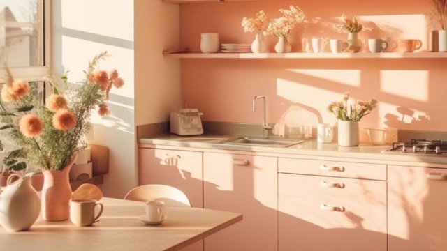 Reinventa tu hogar con &#039;Peach Fuzz&#039;, el color del 2024